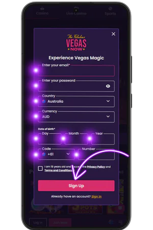 Vegas Now Registration