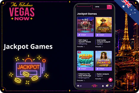 VegasNow JackPot games