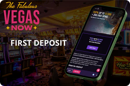 First deposit Vegas Now