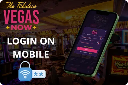 VegasNow phone handles the whole process 